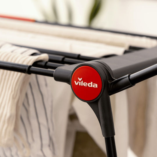 Vileda Infinity Flex Πτυσσόμενη Απλώστρα Δαπέδου με Ρόδες