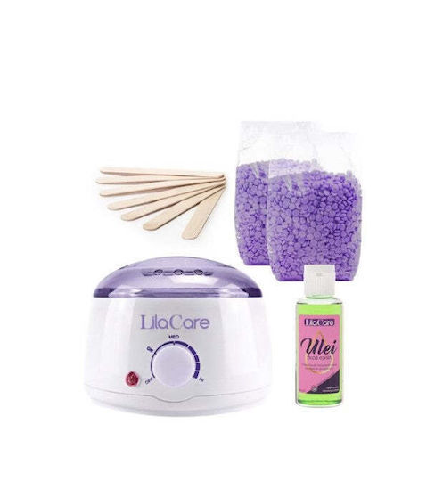Kit Epilare Perle Ceară Lavandă 2 X 500 G