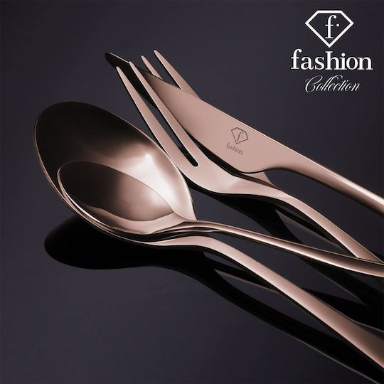 Berlinger Haus Stainless Steel 18/10 Cutlery Set Rose Gold 24 Pieces