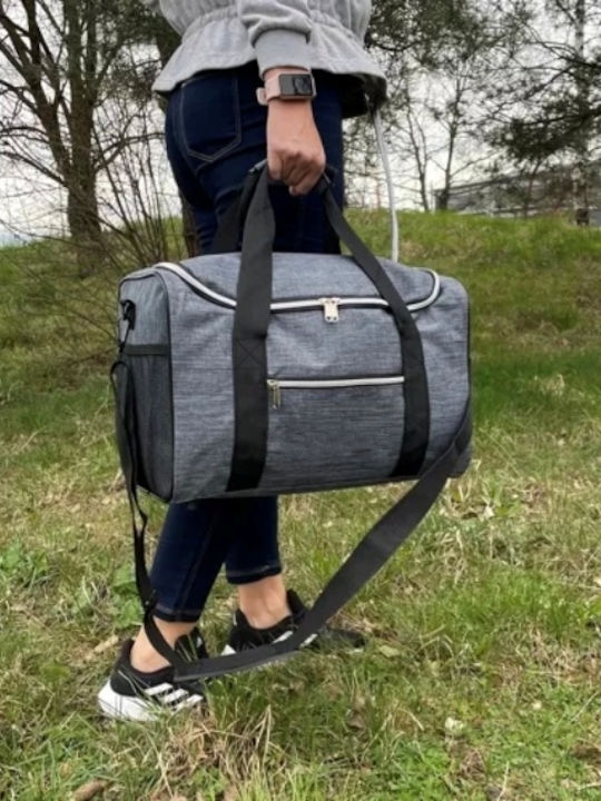 Travel Bag Waterproof 40 X 20 X 25 Cm Gray