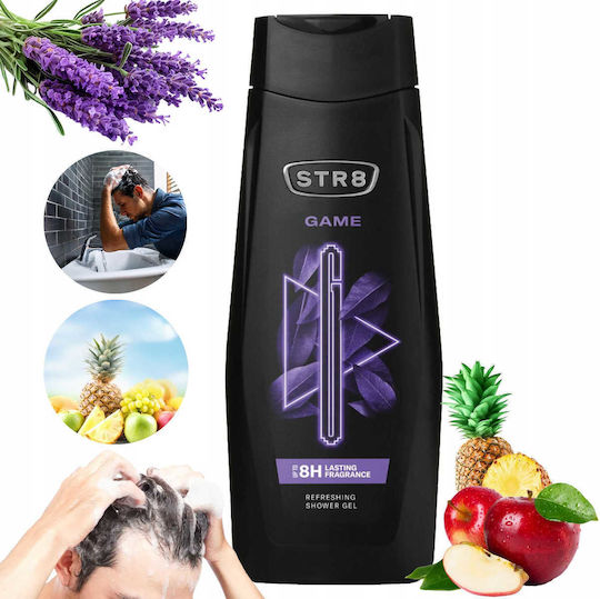 STR8 Αφρόλουτρο σε Gel & Άρωμα Λεβάντα 4x400ml