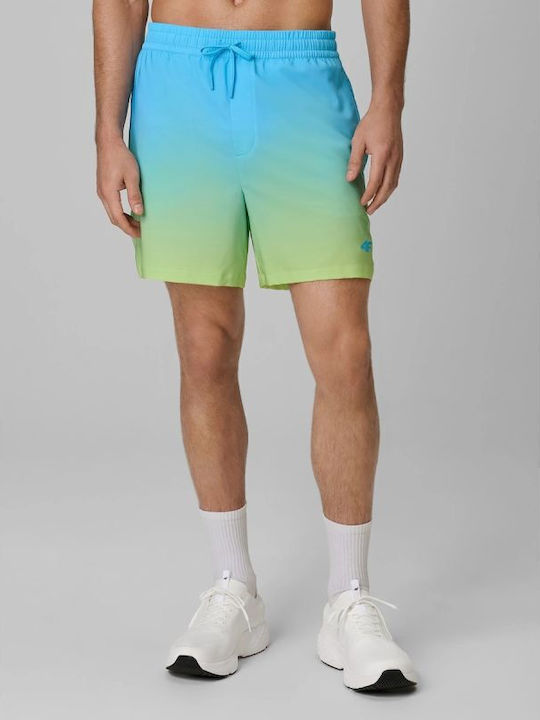 Costum De Baie Bărbați Bermude Albastru Deschis