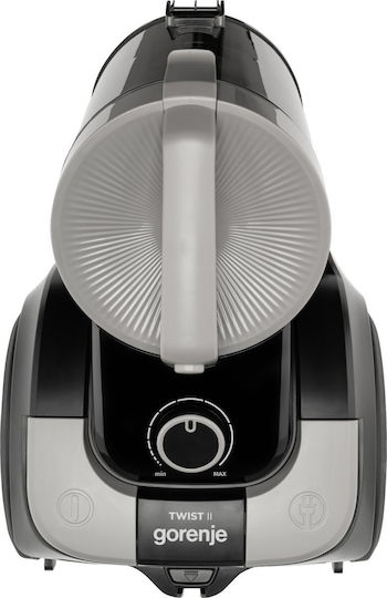Gorenje VCE01TABKG Ηλεκτρική Σκούπα 950W με Κάδο 3.3lt Γκρι