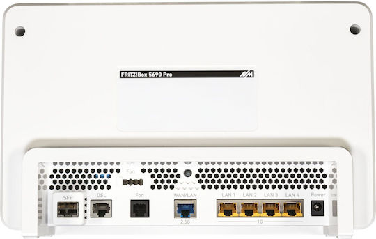 AVM FRITZ!Box 5690 Pro Fiber GPON Wireless VDSL2 Modem Router Wi‑Fi 7 with 4 Ports