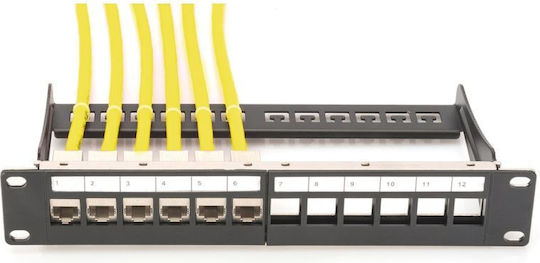 Digitus S/FTP Cat.7a (10Gbps) Καλώδιο Δικτύου Ethernet χωρίς ακροδέκτες 500m Κίτρινο