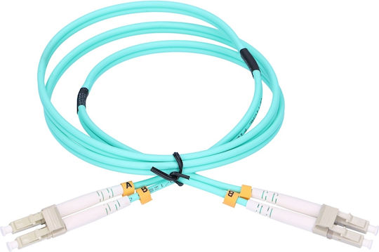 Extralink Extralink Optische Faser LC/UPC-SC/UPC Netzwerkkabel 2m Blau