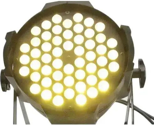 Lumina în mișcare LED PAR DMX Alb cald