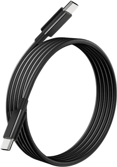 Usb Type-c To Usb-c Cable Fast Charging 60w 1.8 M Black