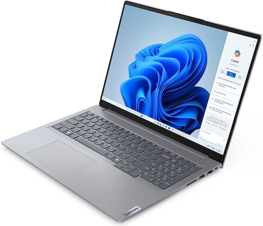 Lenovo ThinkBook 16 G7 ARP 16 Zoll IPS FHD+ Ryzen 7-7735HS/16GB/1TB SSD/W11 Pro Arctic Grau Tastatursprache Internationales Englisch