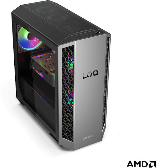 Lenovo LOQ Tower 26ADR10 Gaming Desktop PC (Ryzen 7-8745HX/32GB DDR4/1.0TB SSD/GeForce RTX 5060 Ti/W11 Home)