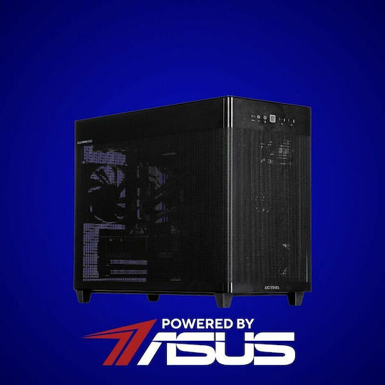 Actina Гейминг Настолен Компютър Ryzen 5-7500F 32GB DDR5 1TB SSD Radeon RX 7600 Без Операционна Система