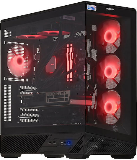 Actina Гейминг Настолен Компютър (Ultra 7-265KF/32GB DDR5/2TB SSD/GeForce RTX 5080/W11 Home)