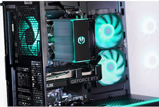 Actina Гейминг Настолен Компютър (Ryzen 5-5500/16GB DDR4/1TB SSD/Radeon RX 7600/Без Операционна Система)