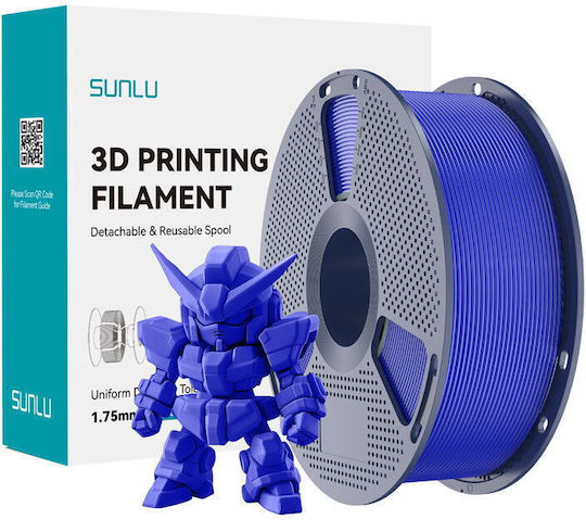 Sunlu PLA+ 2.0 3D Printer Filament Blue