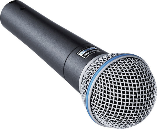 Shure Beta 58A Σετ Δυναμικό Μικρόφωνο XLR Χειρός για Φωνητικά σε Γκρι Χρώμα Set