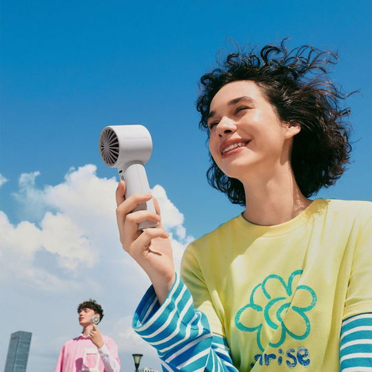 Jisulife Handheld Fan 10 4000mah Portable Usb Fan Gray