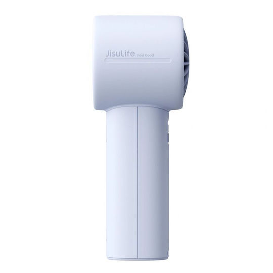 Jisulife Handheld Fan 10 4000mah Portable Usb Fan Blue