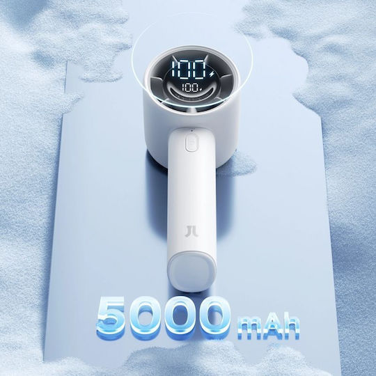 Jisulife Ръчен Вентилатор 10s 5000mah Преносим USB Вентилатор Сив