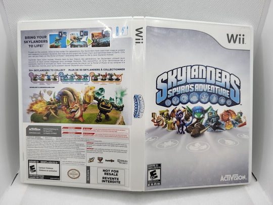 Skylanders: Spyro's Adventure Wii Game (Used)