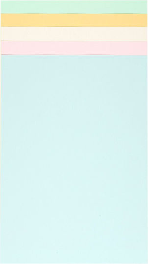 Fabriano Copy Tinta Kopierpapier A4 80 G/m2 Pastellfarben 5 Farben 50 Blätter