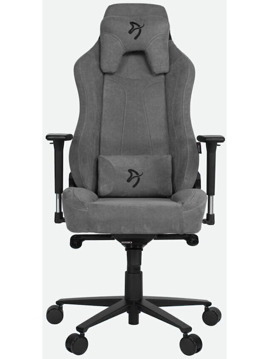 Arozzi Vernazza Soft Fabric Scaun Gaming cu Brațe Reglabile Ash