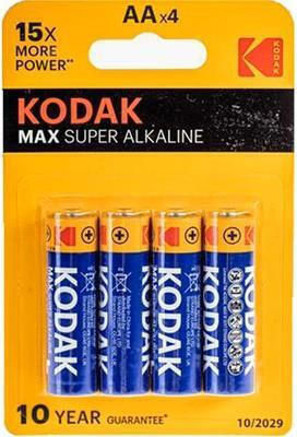 Kodak Max Αλκαλικές Μπαταρίες AA 1.5V 4τμχ