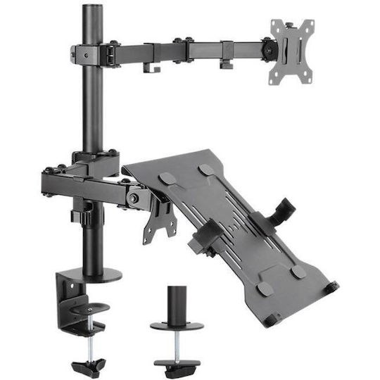 Goobay Stand Desk Mounted Monitor up to 32" with Arm (70815)