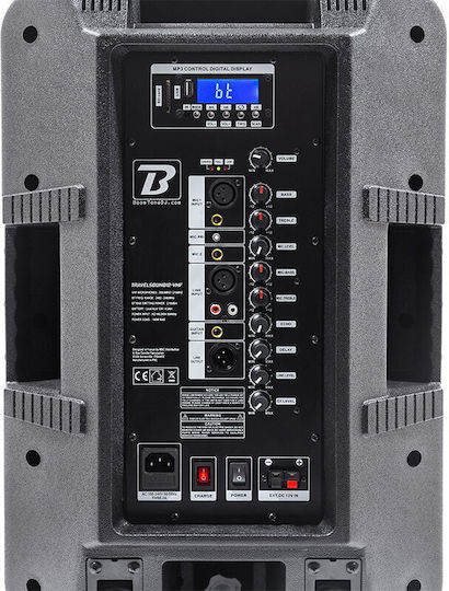 BoomToneDj Travelsound12 VHF Black Speaker