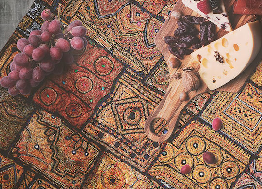 Tulup Türkische Mosaikkunst 80x120 cm Gelb Tulup Türkische Mosaikkunst 80x120 cm Gelb