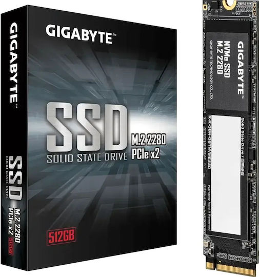 Gigabyte SSD 512GB τύπου M.2 με σύνδεση PCI Express 3.0