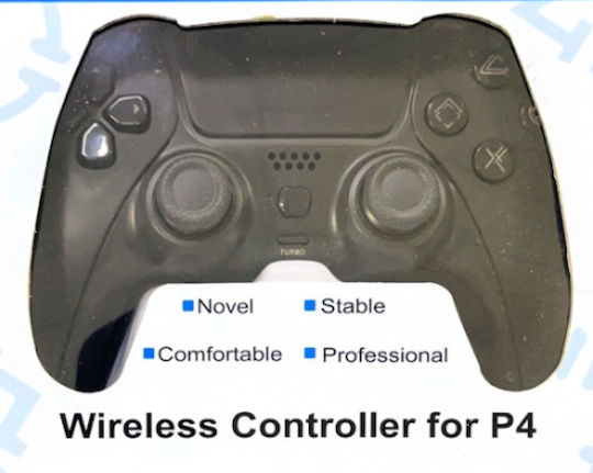 Plus Wireless Gamepad for PC / PS4 Black