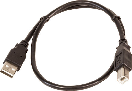 Efb Usb2.0 Anschlusskabel A-b St.-st. 1.8m Schwarz Classic