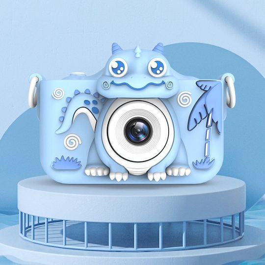 C16 Dinosaur Kinderkamera Blau