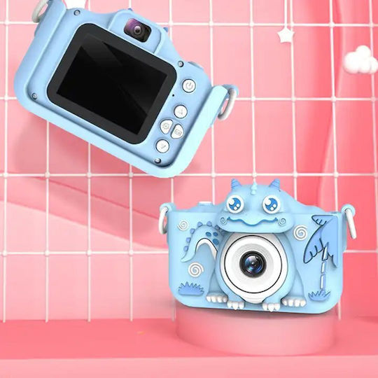 C16 Dinosaur Kinderkamera Blau