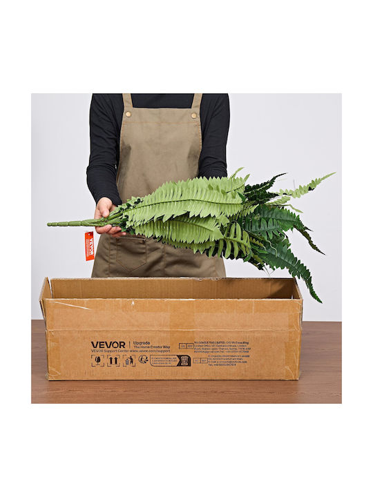 Vevor Artificial Boston Fern 1219 Mm 67 Leaves Set Of 2 Pieces