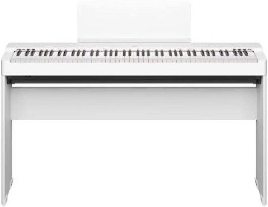 Yamaha Electric Stage Piano P-225 WH with 88 Weighted Keys Built-in Speakers and Connection with Headphones and Computer White