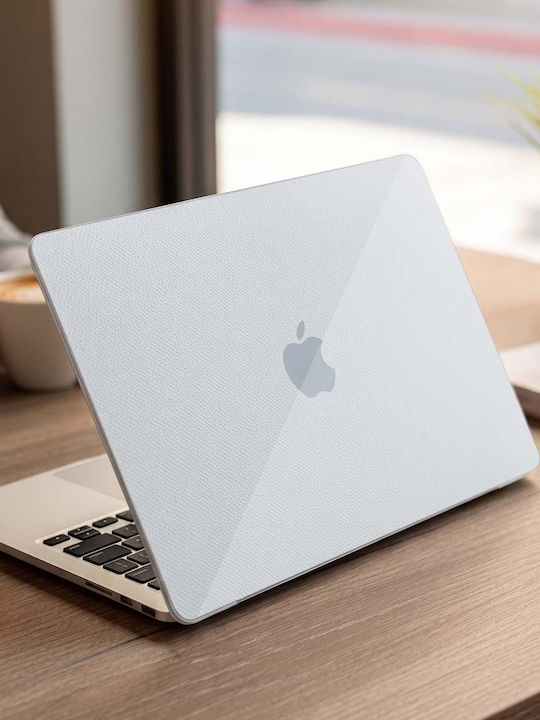 Mw Неплъзгащ Се Текстуриран Твърд Калъф Macbook Air 15-инчов Dotskin Модел Прозрачен
