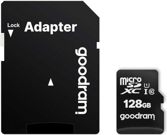 Goodram Microsdxc Memory Card 128gb Cl10 Uhs I + Adapter