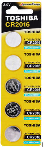 Toshiba CP-5C Батерии Литий За часовници CR2016 3V 5бр