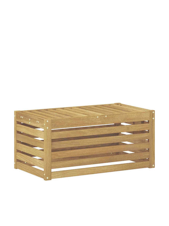 Bancă De Exterior Din Lemn 79x43x37cm