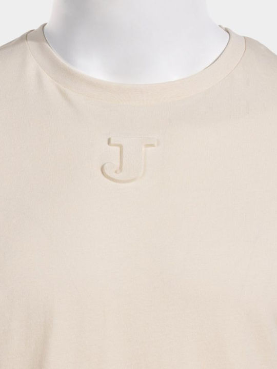 Athletic T-shirt Beige