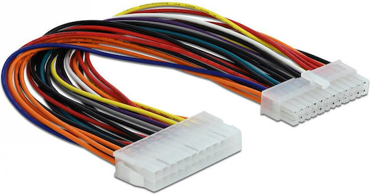DeLock 24-Pin ATX - 24-Pin ATX Cable 0.27m Πολύχρωμο 82989