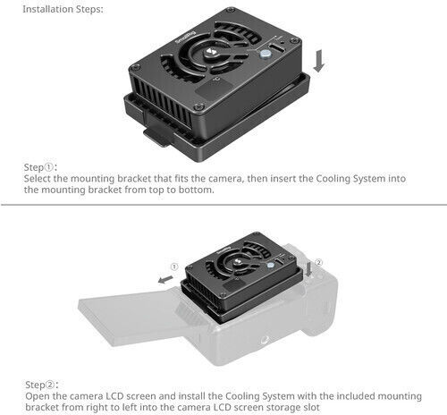 Smallrig Smallrig 4815 Cooling Fan System Sony Canon Fujifilm Cameras