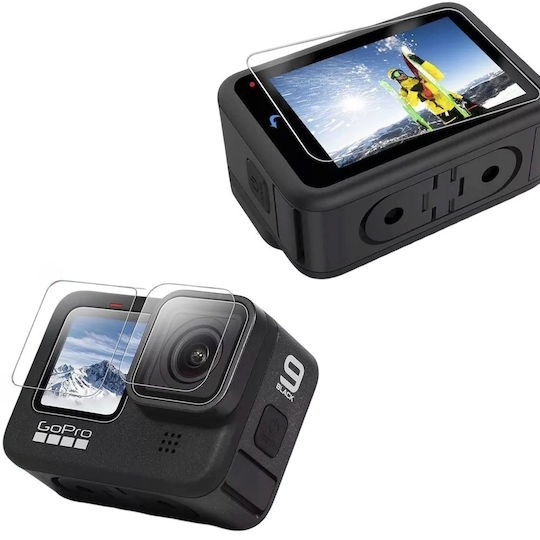 Sticlă Protectoare Temperată Gopro Hero 9 10 11 12 13 9h Lentilă 6 Bucăți