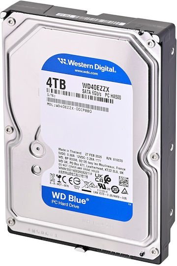 Western Digital Blue 4TB HDD Hard Disk 3.5