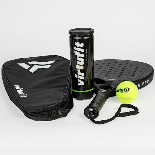 Virtufit Tennistasche Schulter-/Handtasche Padel Schwarze