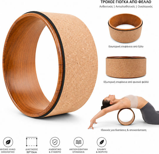 MotivationPro Roată De Yoga Maro