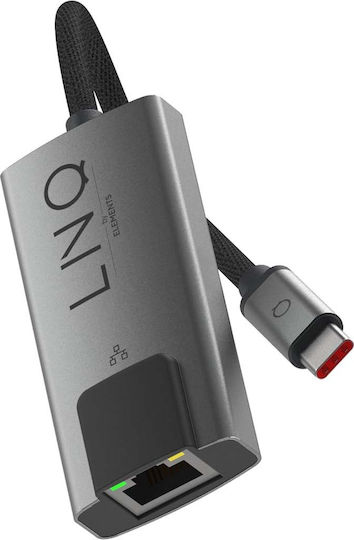 LinQ LQ48023 Adaptor Rețea USB-C cu Conexiune Cablată Ethernet