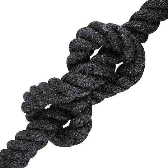vidaXL vidaXL Rope with Length 1m Black