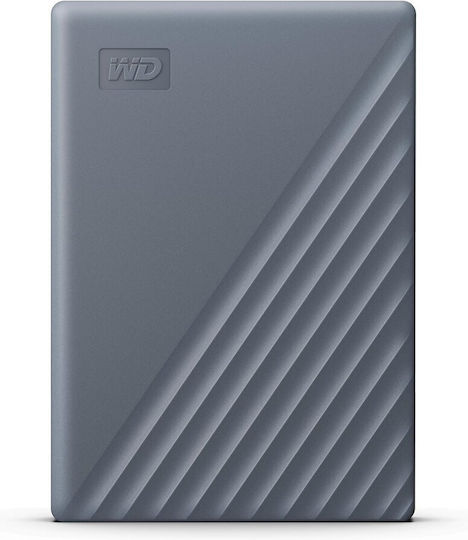 Western Digital My Passport USB 3.2 External 2.5" HDD 4TB Gray